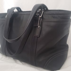 Black Coach Tote